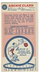 1969 Topps Basketball #32 Archie Clark - Philadelphia 76ers RC